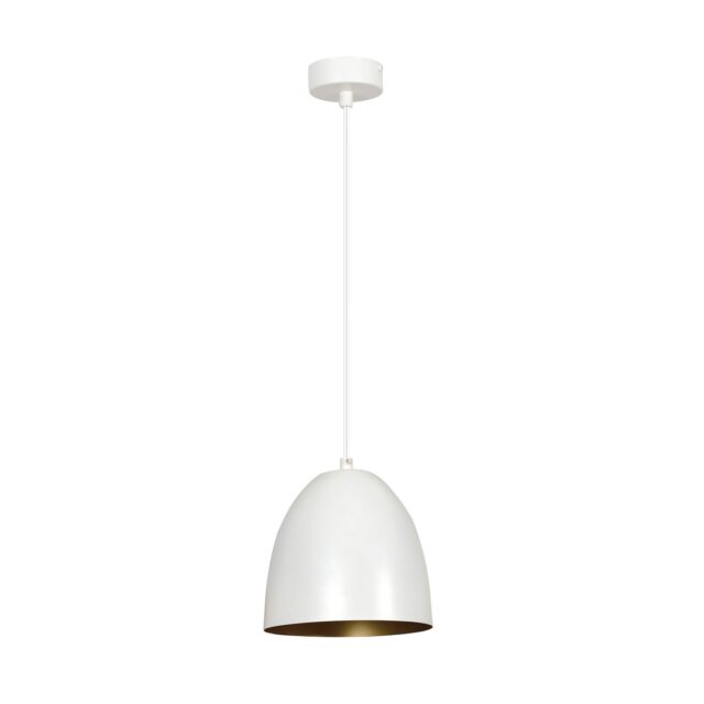 Hanglamp Lenox 8211 Wit Goudkleur