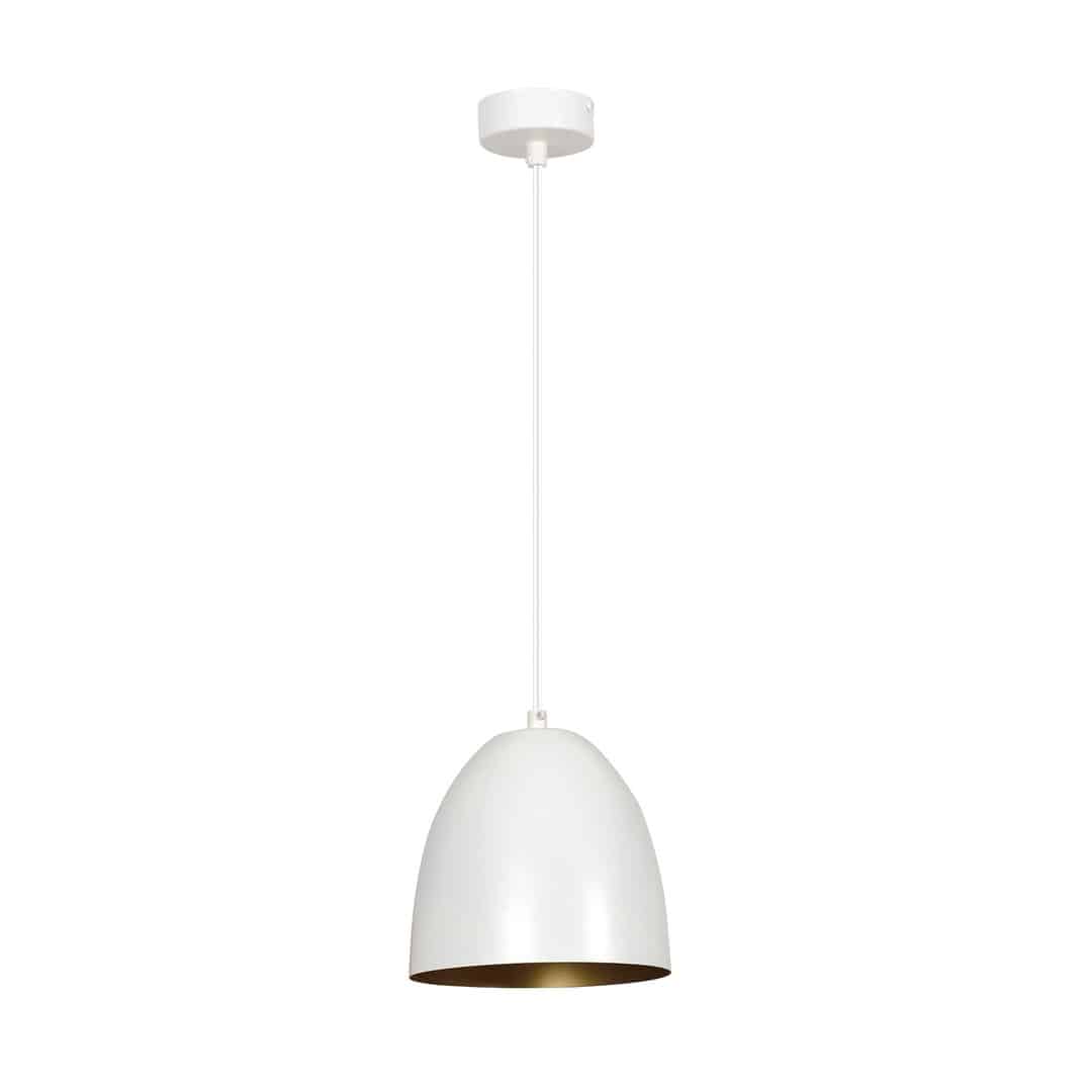 Hanglamp Lenox 8211 Wit Goudkleur