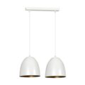 Hanglamp Lenox - Wit / Goudkleur