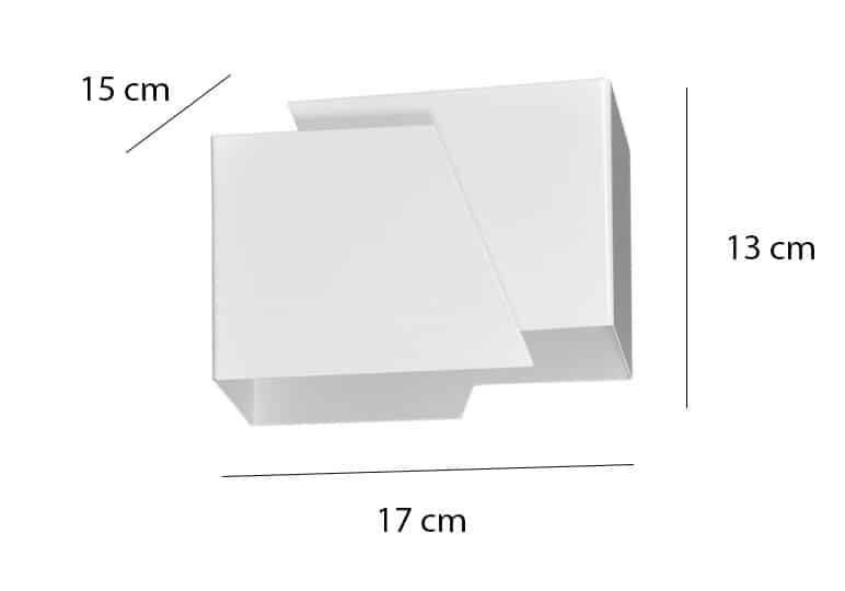 Wandlamp Frost 8211 Ijswit Metaal