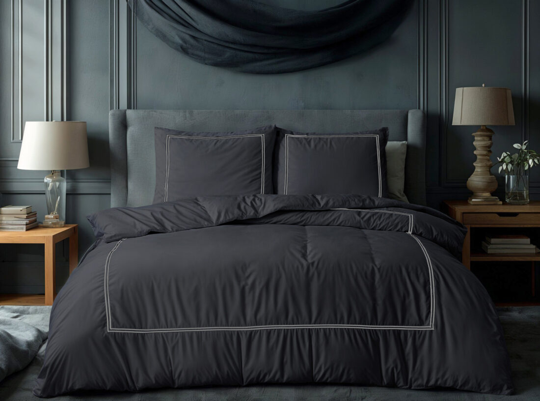 Brata Zwart Grijs Zwart 200 X 200 260 Brata Zwart Grijs Zwart 200 X 200 260