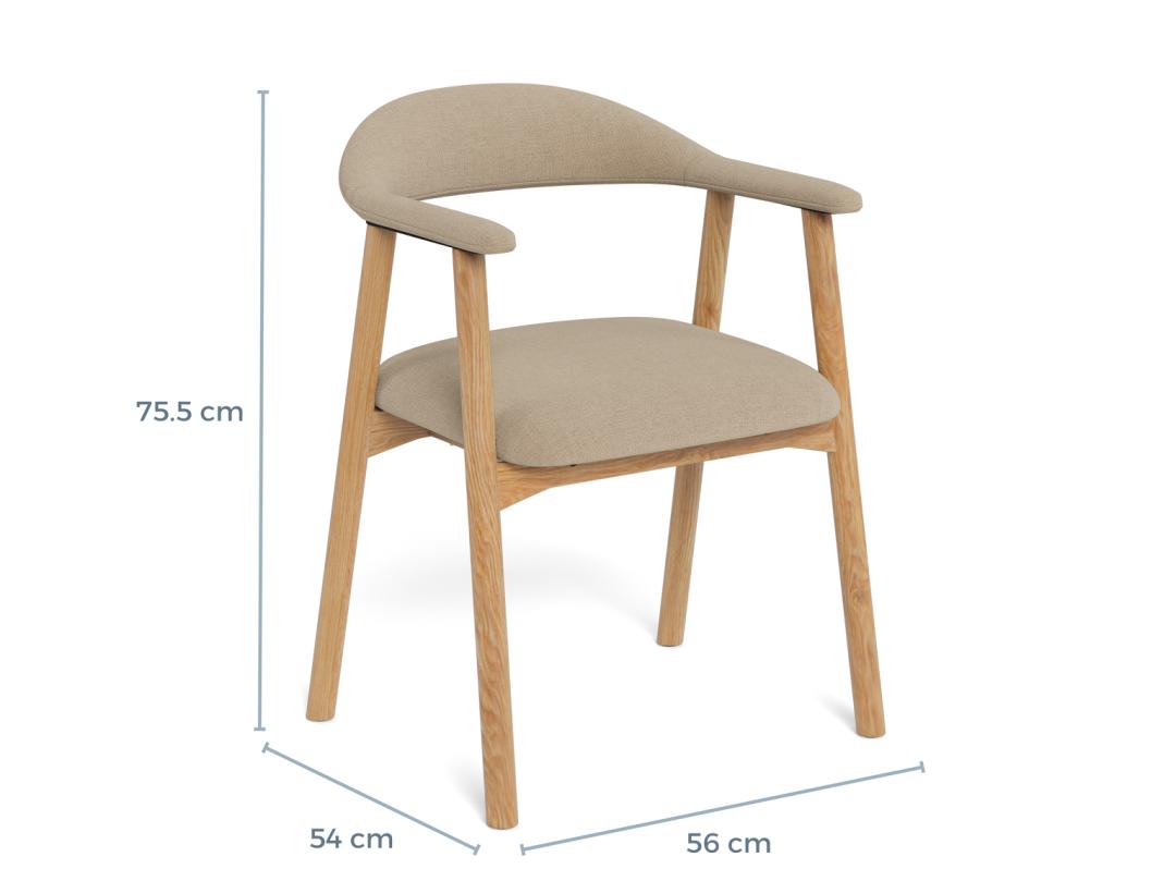 Eetkamerstoel Addi 8211 Stof Danny Beige 8211 Geolied Eikenhout Minimale Bestelling 2 Stuks Eetkamerstoel Addi 8211 Stof Danny Beige 8211 Geolied Eikenhout Minimale Bestelling 2 Stuks