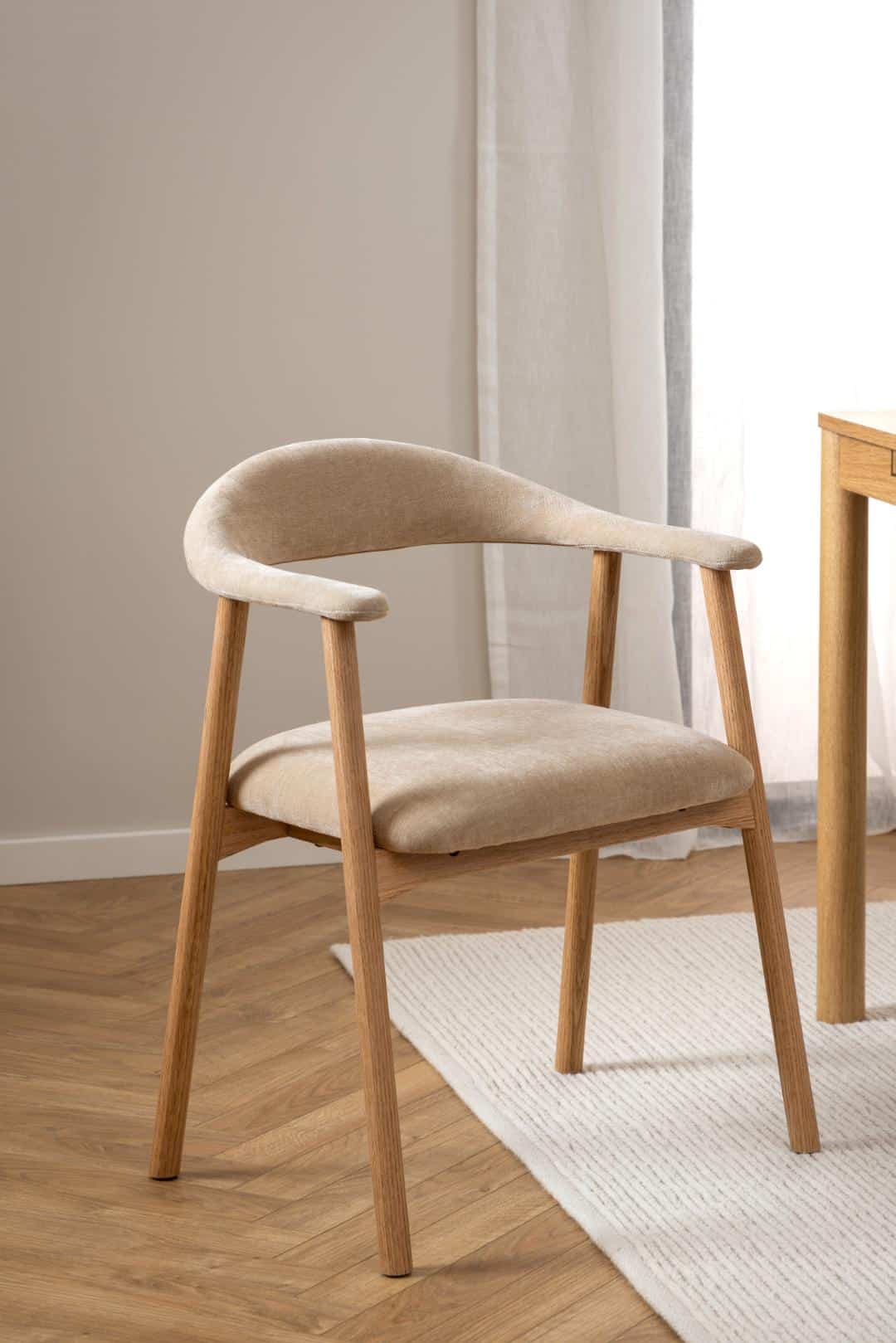 Eetkamerstoel Addi 8211 Stof Danny Beige 8211 Geolied Eikenhout Minimale Bestelling 2 Stuks Eetkamerstoel Addi 8211 Stof Danny Beige 8211 Geolied Eikenhout Minimale Bestelling 2 Stuks