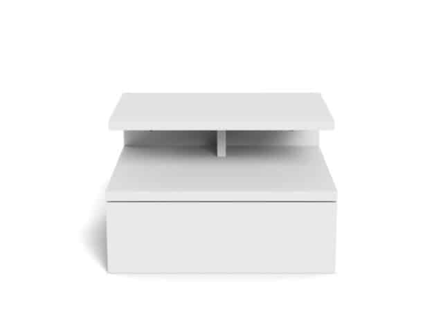 Nachtkastje Ashlan 8211 Wit Mdf