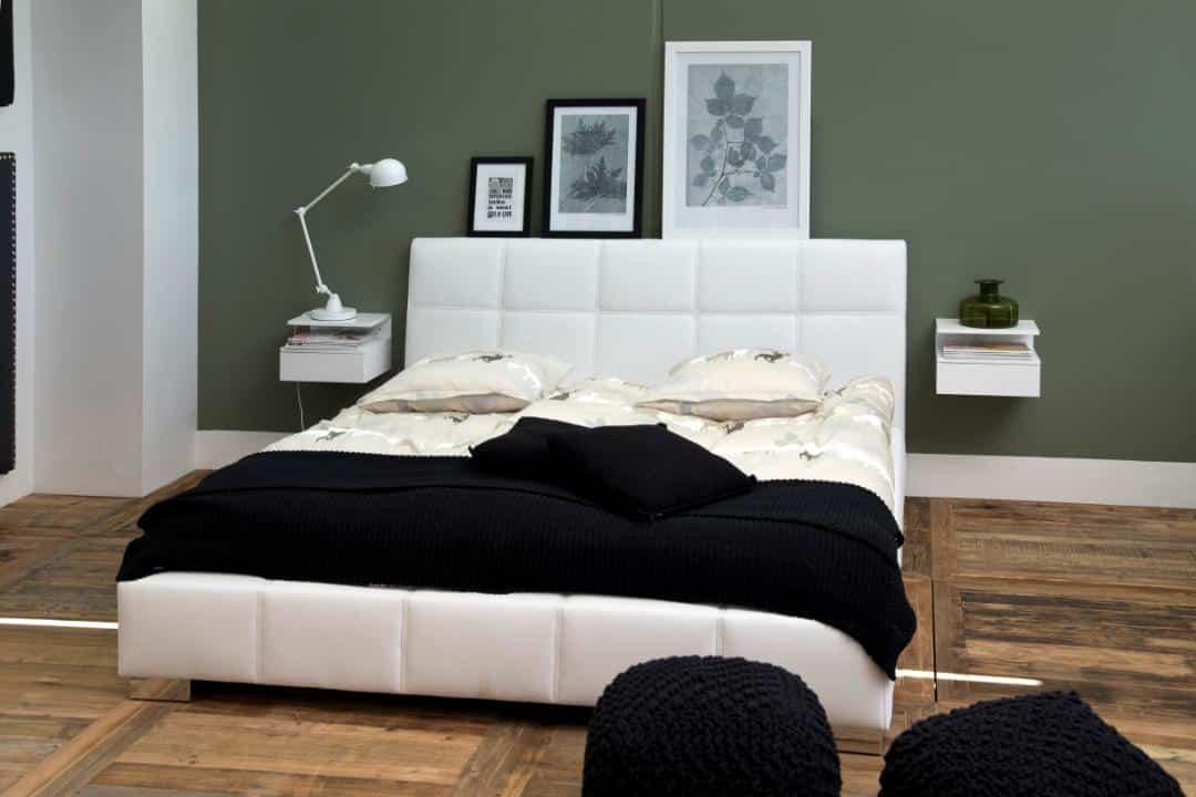 Nachtkastje Ashlan 8211 Wit Mdf