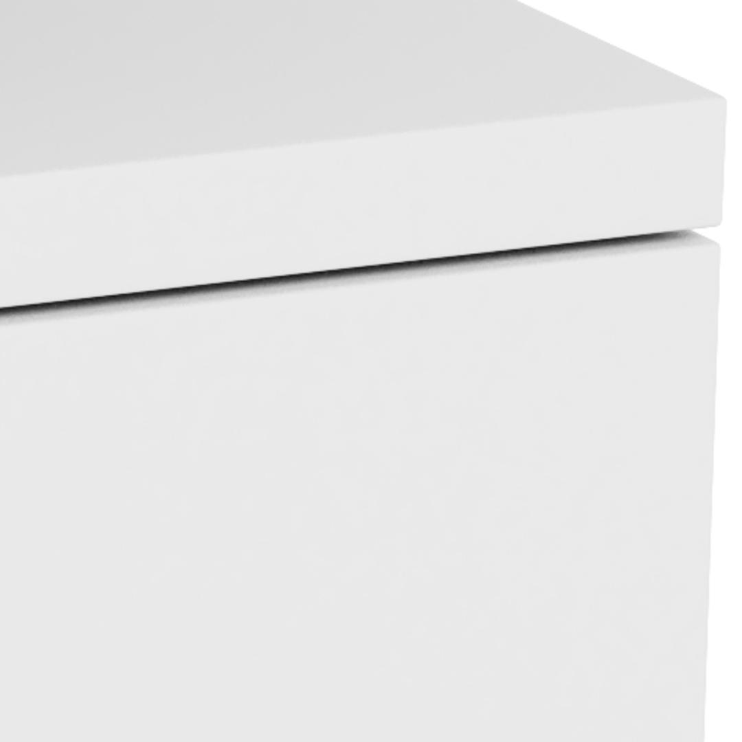 Nachtkastje Ashlan 8211 Wit Mdf