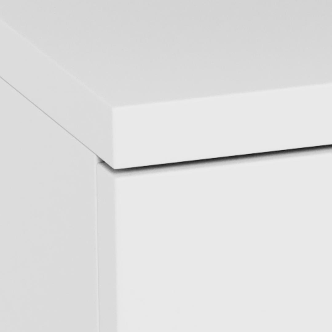 Nachtkastje Ashlan 8211 Wit Mdf