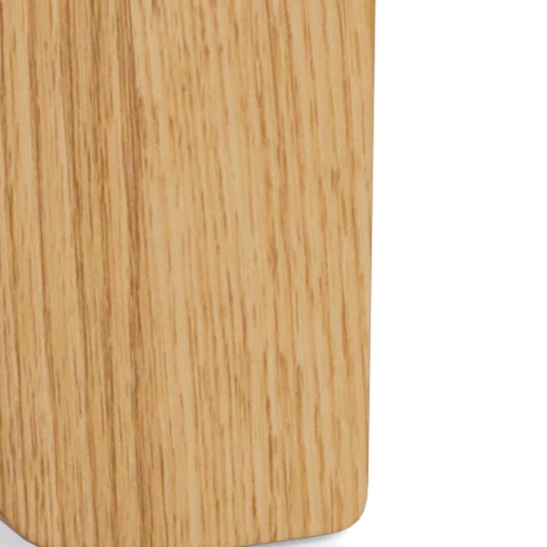 Bijzettafel Dockland 8211 Ruw Travertijn 8211 Eiken Melamine