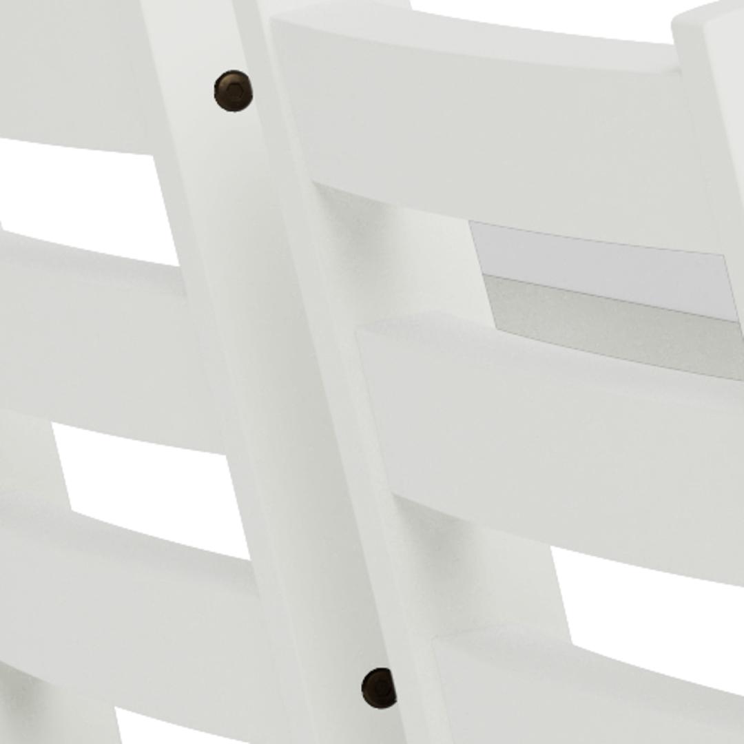 Eetkamerset Alicante 8211 Tafel En 4 Stoelen 8211 Wit Mdf 8211 Stof Lichtgrijs