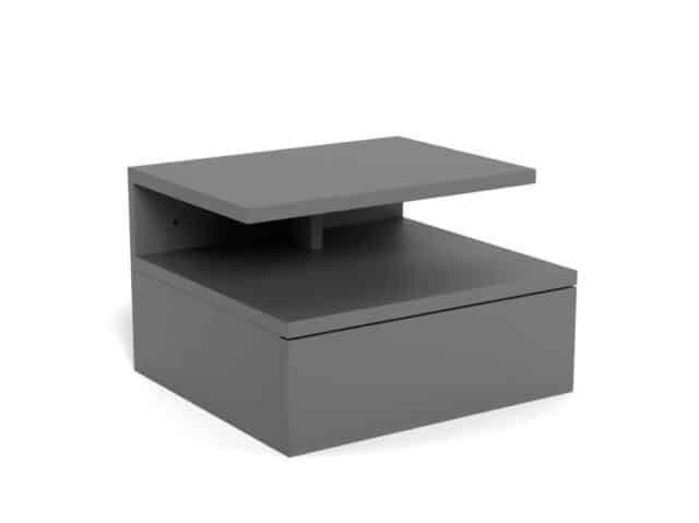 Nachtkastje Ashlan 8211 Grijs Mdf