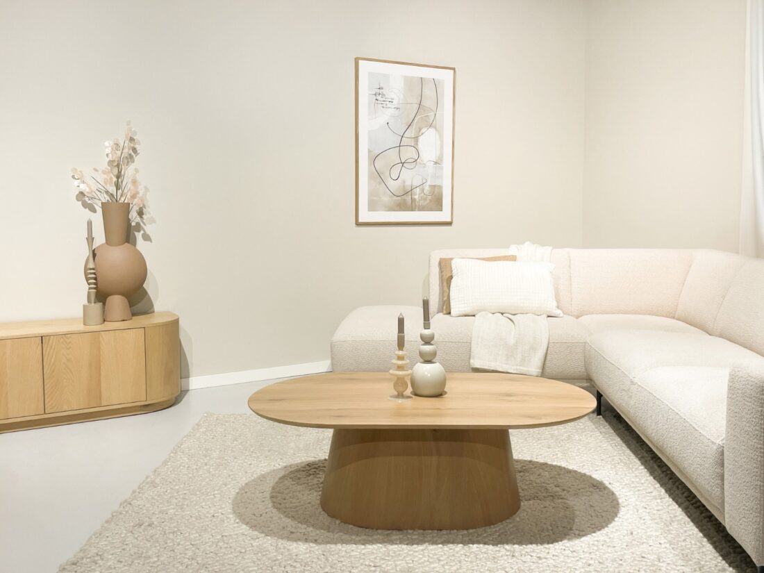 Salontafel Novero 8211 Naturel Oak Kleur 8211 Ovaal 8211 120 Cm Salontafel Novero 8211 Naturel Oak Kleur 8211 Ovaal 8211 120 Cm