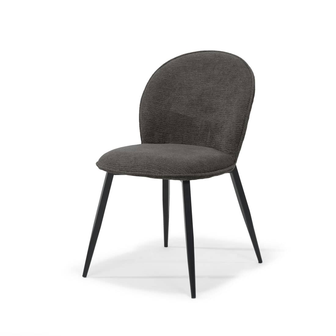 Eetkamerstoel Cuba 8211 Stof Aragon Antraciet 8211 Metaal Eetkamerstoel Cuba 8211 Stof Aragon Antraciet 8211 Metaal