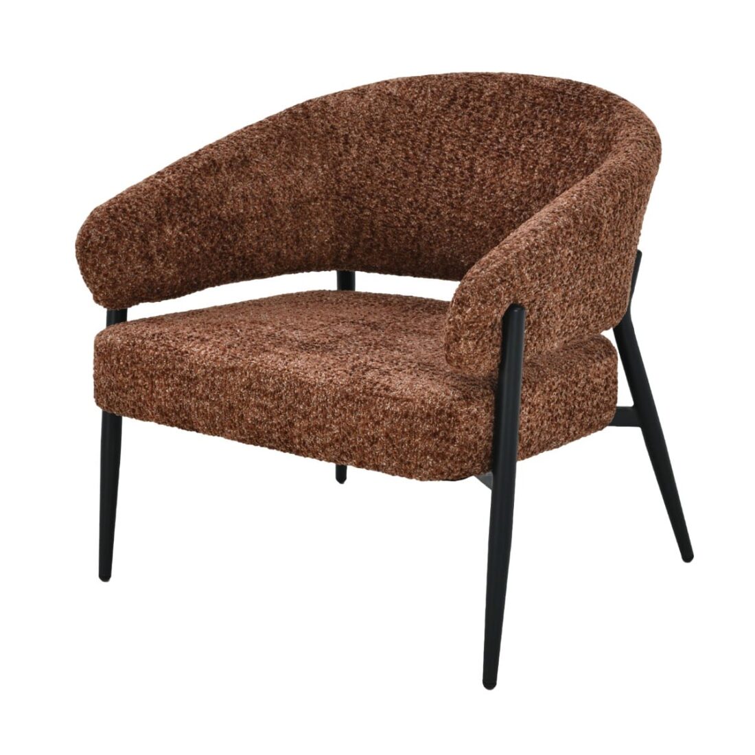 Bijzetfauteuil Dilan Venga 8211 Stof Hazelnootkleurig Bijzetfauteuil Dilan Venga 8211 Stof Hazelnootkleurig