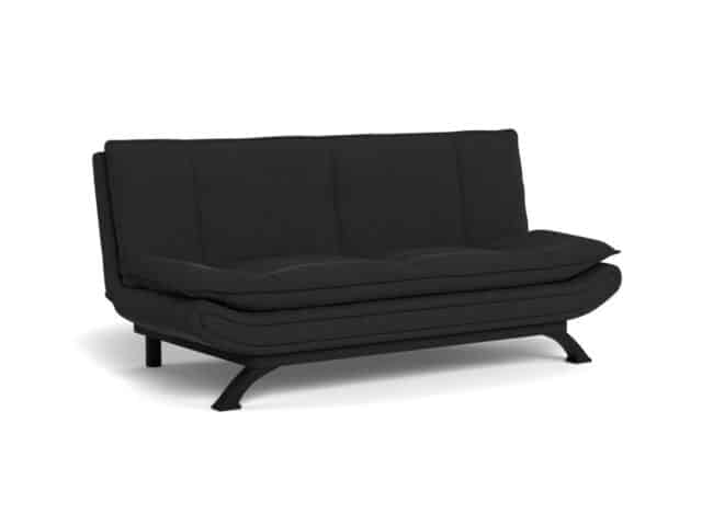 Slaapbank Geloof 8211 Stof Donkergrijs 8211 Metaal