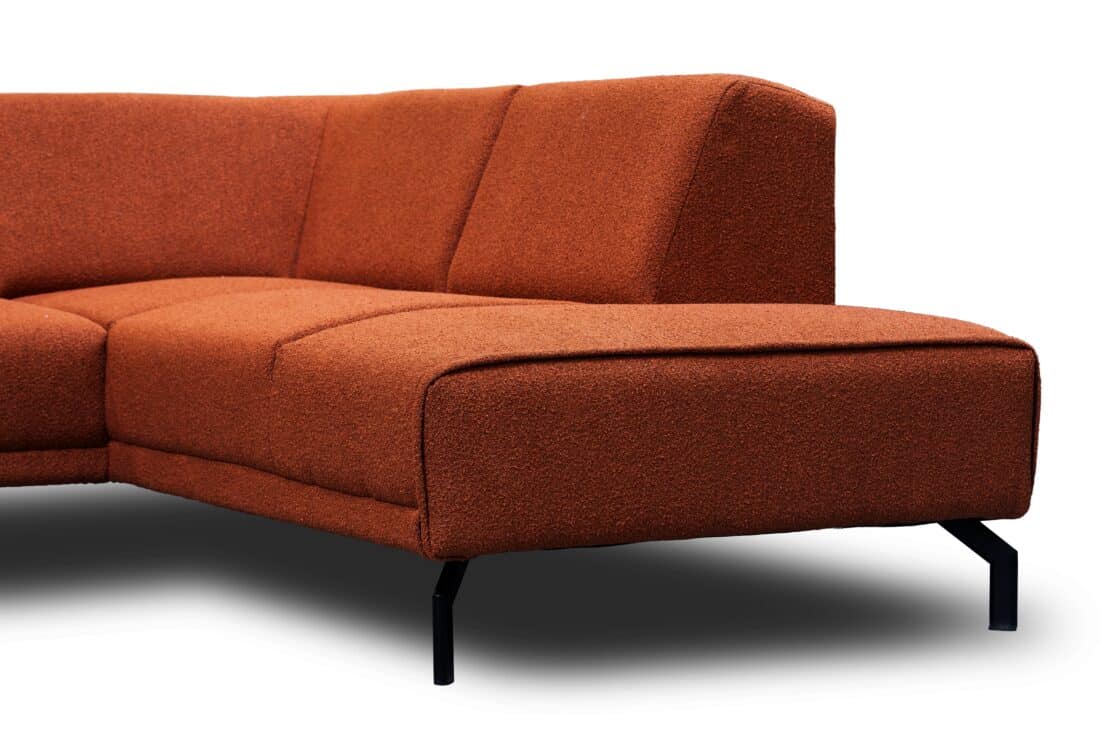 Zitcombinatie Montana 8211 2 5 Vst Links Ottomane Vst Rechts 8211 Stof Terra Loop 10