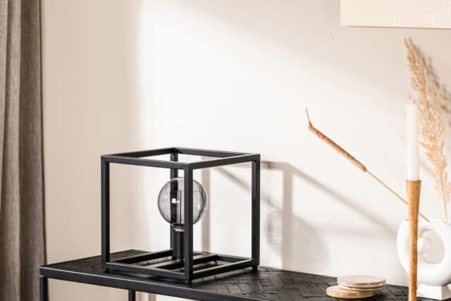 Tafellamp 28 Cm T340 Zwart