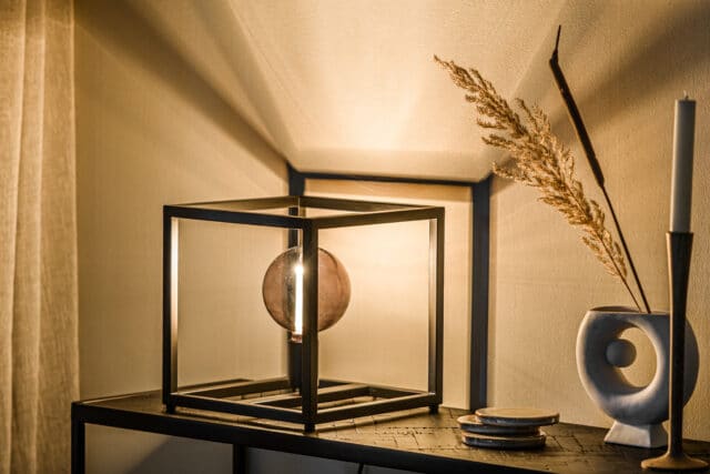 Tafellamp 28 Cm T340 Zwart