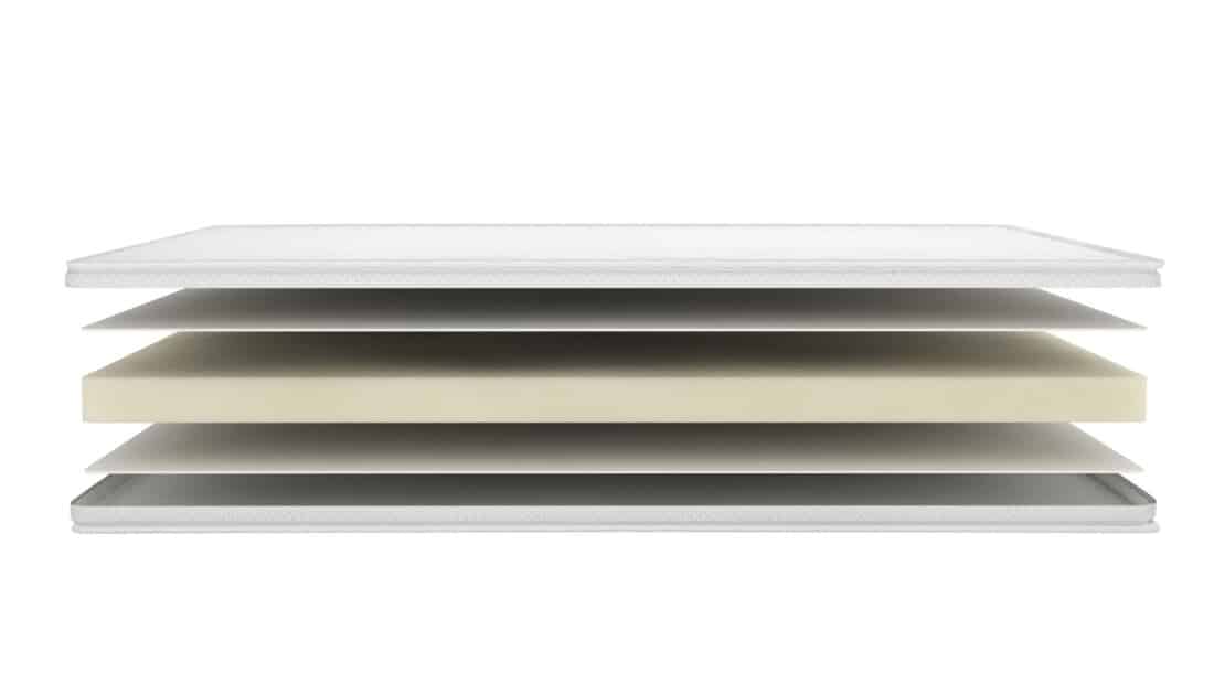 Topmatras Mrgenn 8211 Wit 8211 Koelende Tijk 8211 Zomer Het Hele Jaar 8211 Dikte 9 Cm 8211 140 X 200 Cm