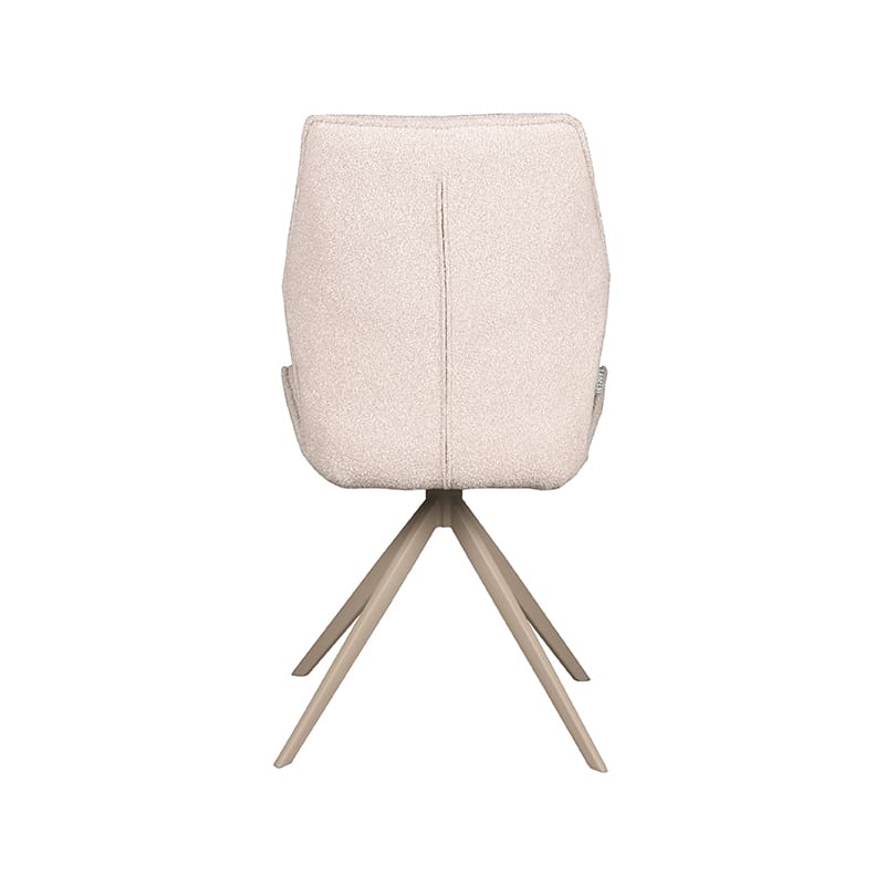 Eetkamerstoel Comfy 8211 Naturel 8211 Boucle Minimale Bestelling 2 Stuks