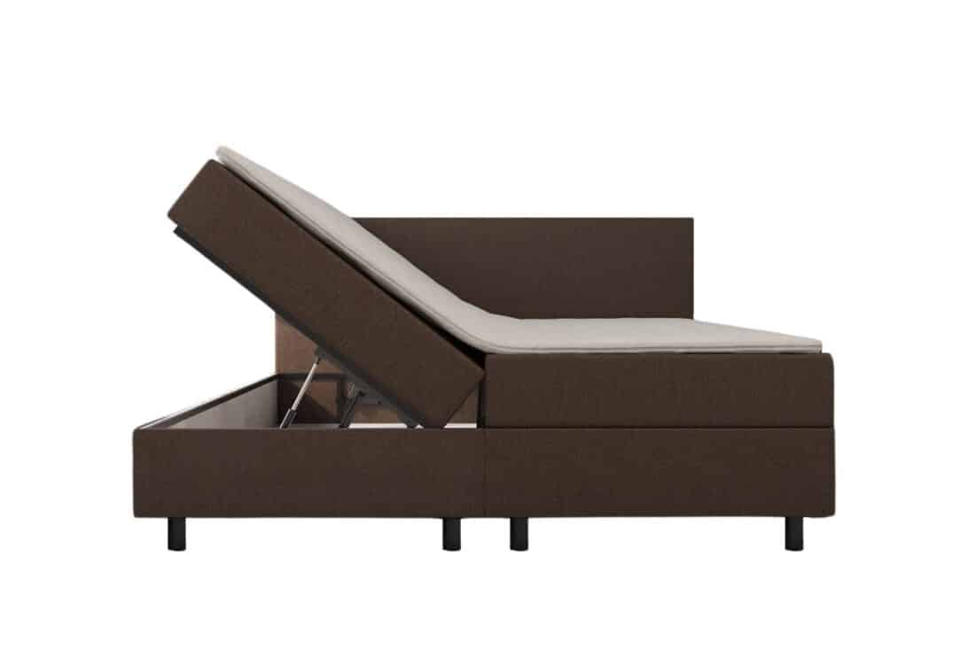 Mrgenn Opbergboxspring Bruin 160 215 200 Mrgenn Opbergboxspring Bruin 160 215 200