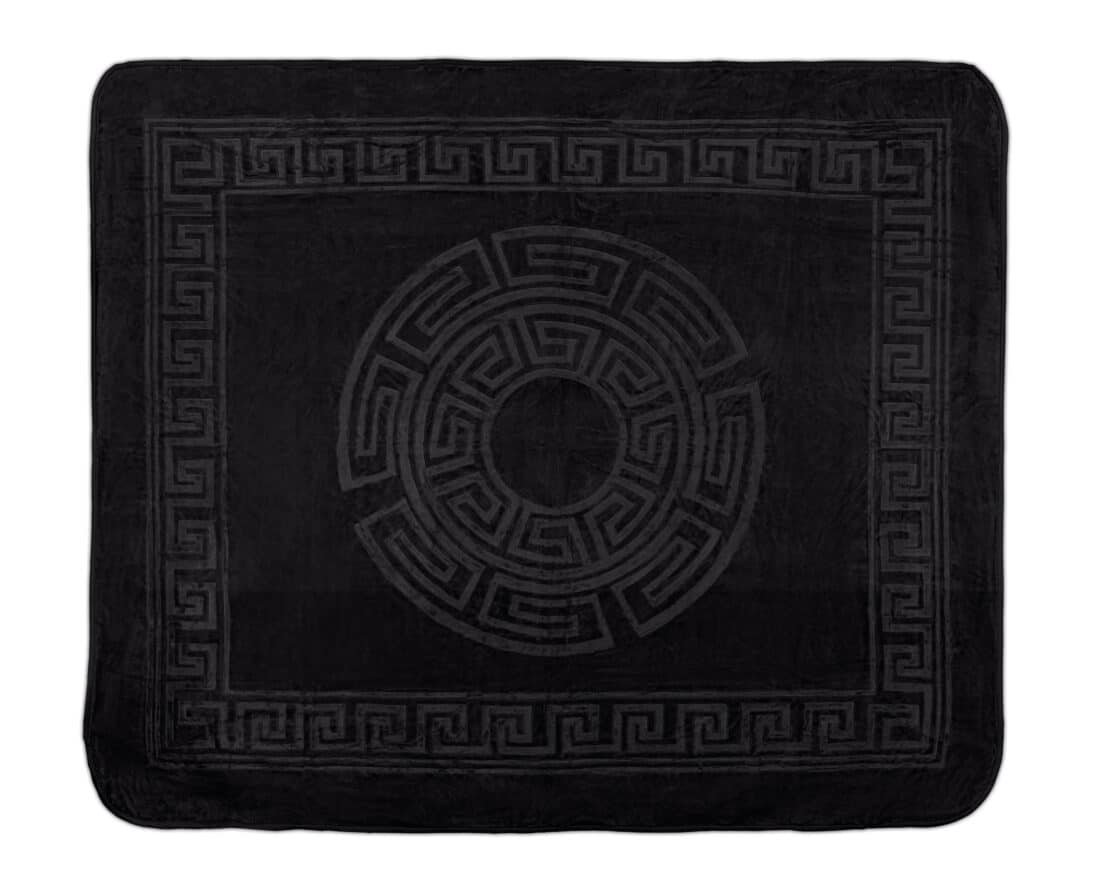 Deken Zeta Gemboste 8211 Zwart 8211 200 215 240 Cm