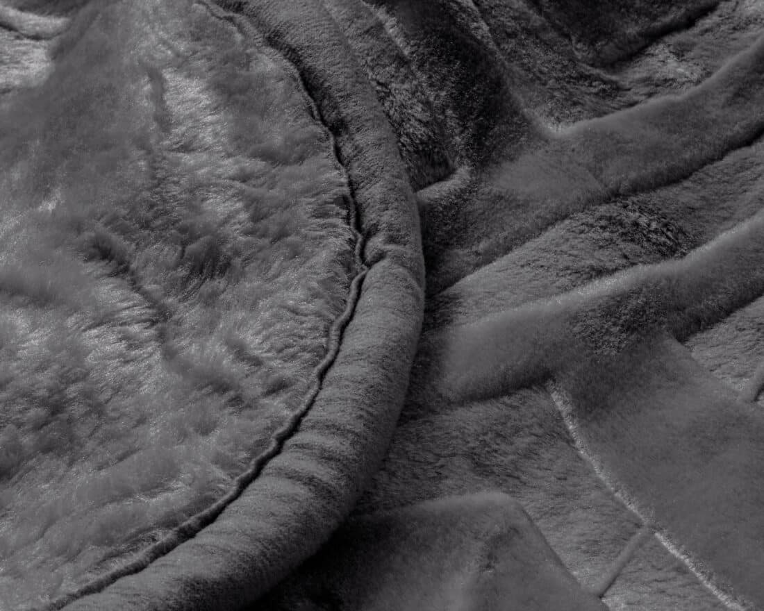 Deken Zeta Gembosseerd 8211 Antraciet 8211 Met Relif 8211 200 215 240 Cm