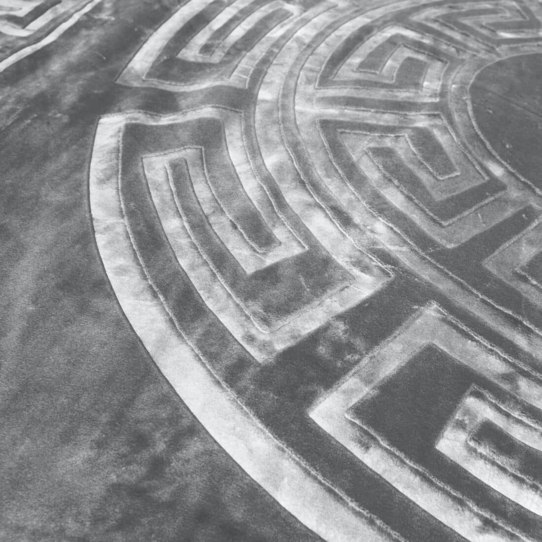 Deken Fleece Gemboste Zeta 8211 Grijs 8211 200 215 240 Cm