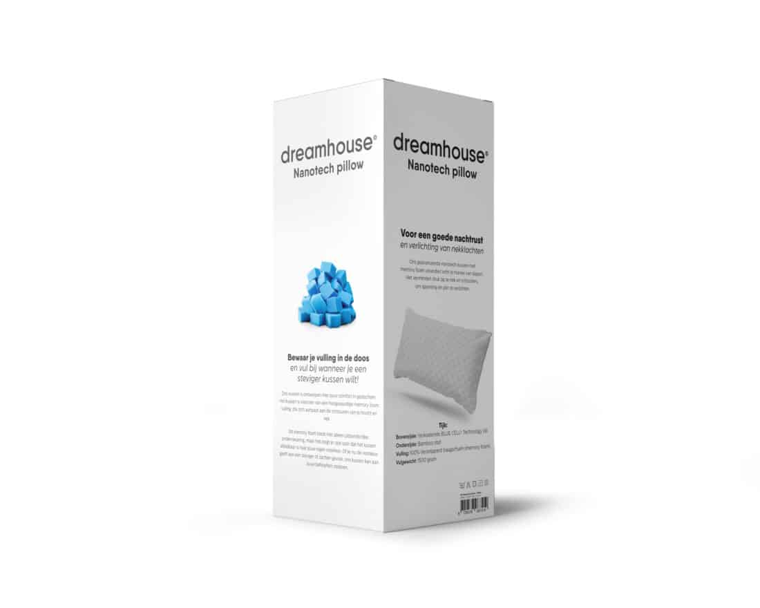 Kussen Nanotech 8211 Wit 8211 Traagschuim 8211 50 215 70 Cm