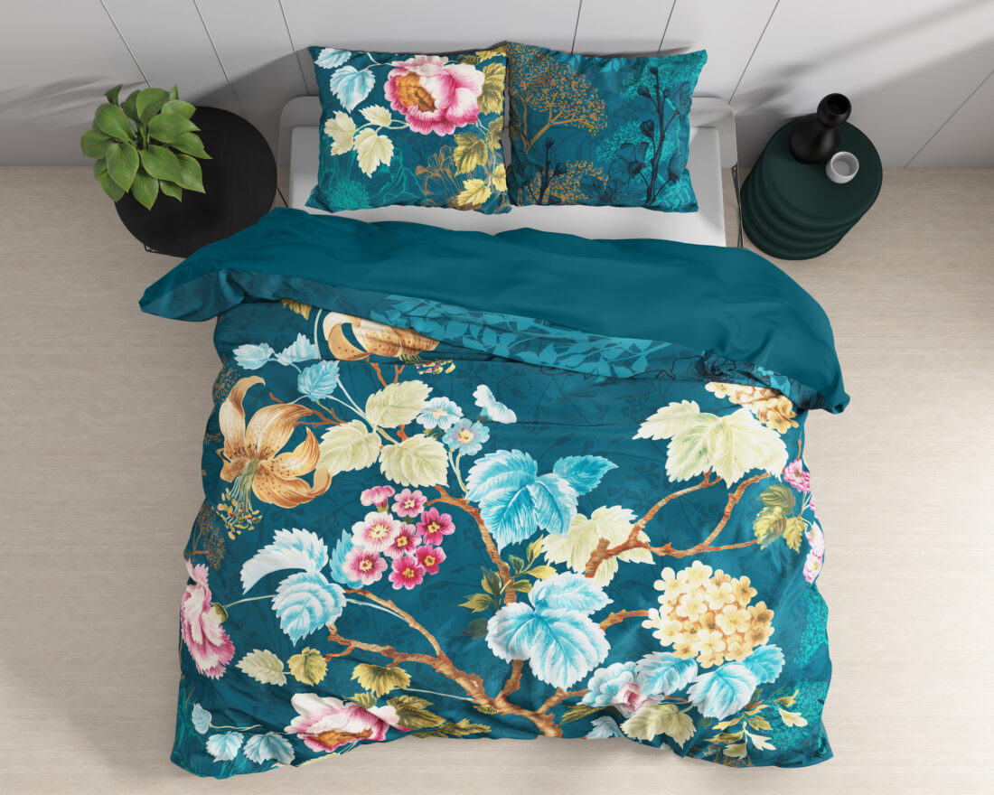 Chanda Blauw 140 X 220