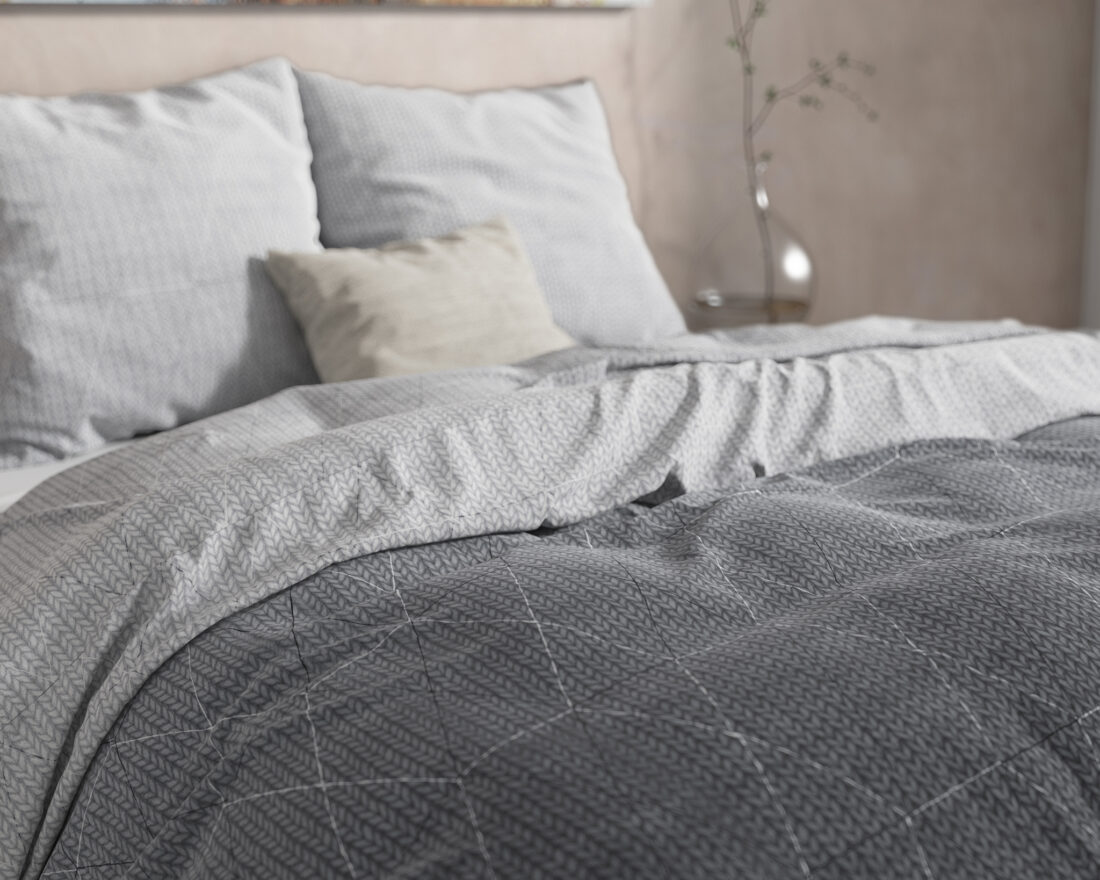 Dh Flanel Quinn Antraciet 240 X 220 Dh Flanel Quinn Antraciet 240 X 220