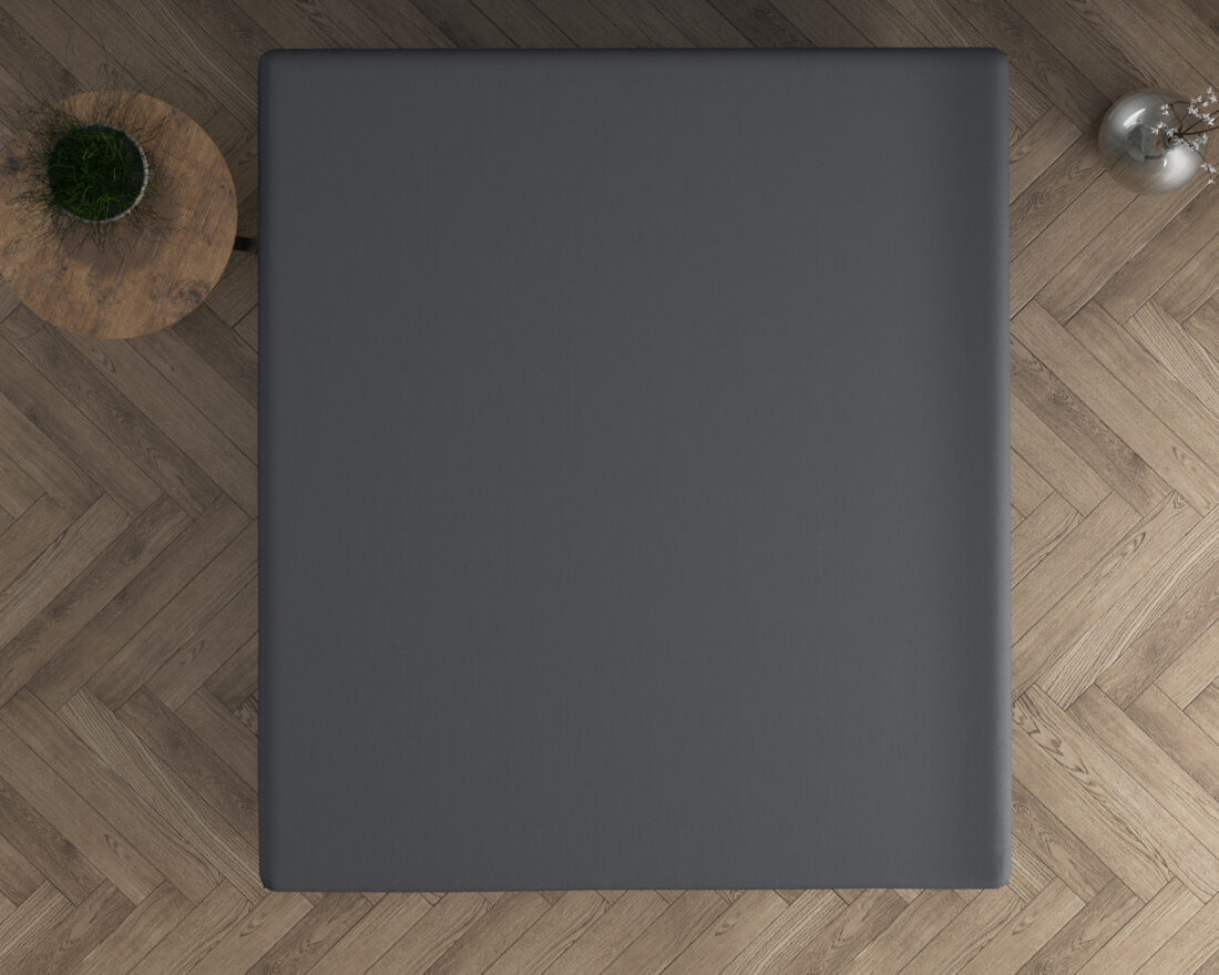 Dubbel Jersey 220 Gr Hoeslaken Antraciet 160 180 X 200 220