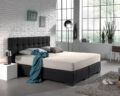 Dubbel jersey 220 gr. hoeslaken crème 140 x 200/220