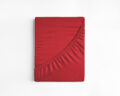Katoenen hoeslaken rood 200 x 220