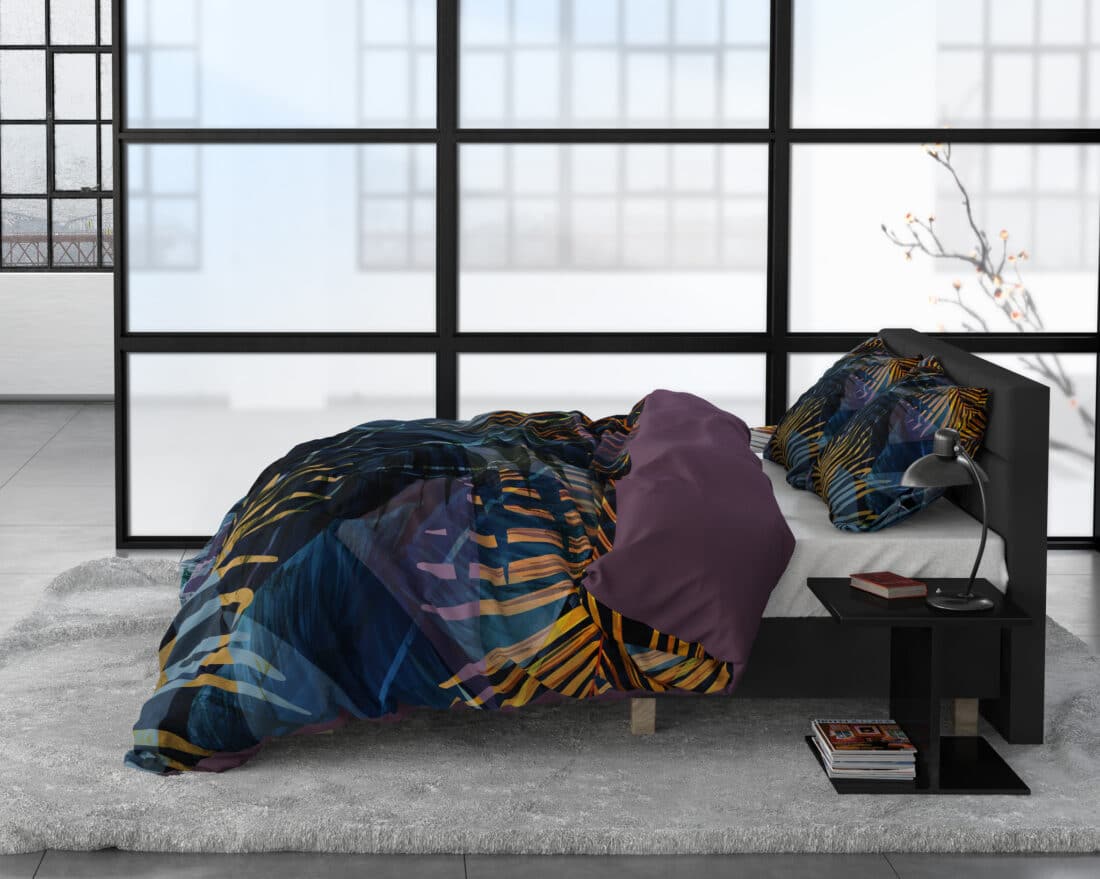 Marina Marineblauw 140 X 220