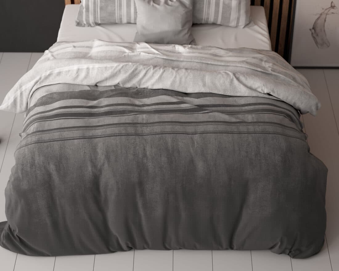 Moon Lights Dekbedovertrek Grijs 240 X 220