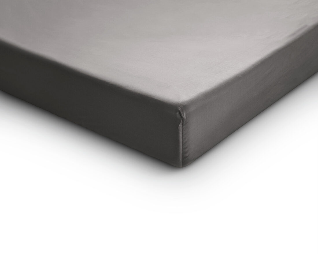 Satijnen Hoeslaken Grijs 180 X 220 Satijnen Hoeslaken Grijs 180 X 220