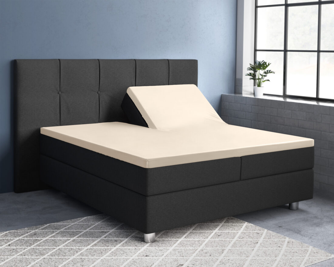 Splittopper Satijnen Hoeslaken Zand 180 X 220 Splittopper Satijnen Hoeslaken Zand 180 X 220