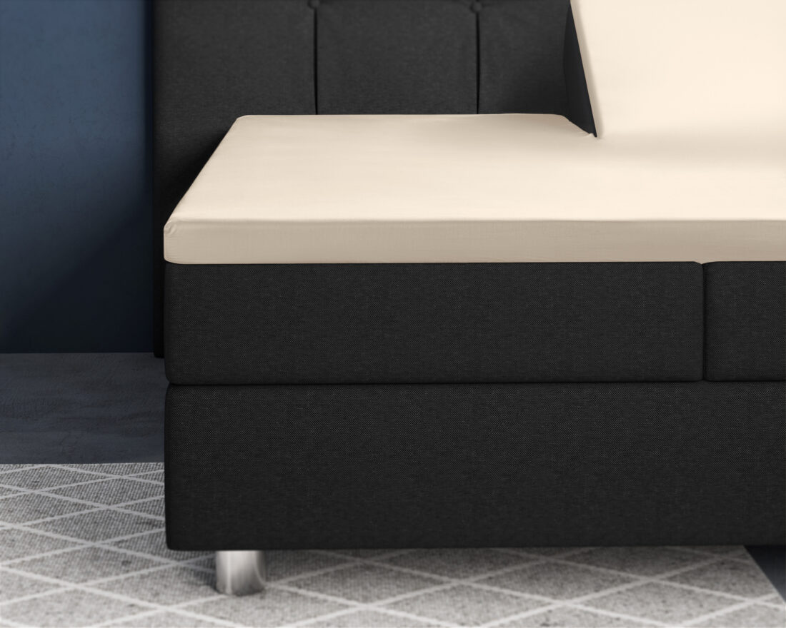 Splittopper Satijnen Hoeslaken Zand 180 X 220 Splittopper Satijnen Hoeslaken Zand 180 X 220