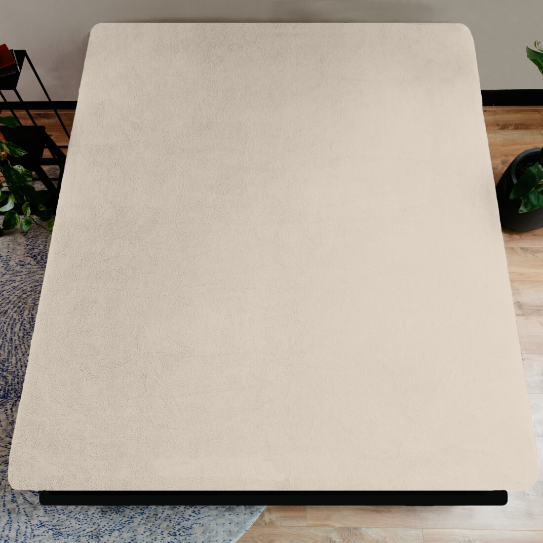 Teddy Hoeslaken Crme 180 X 200