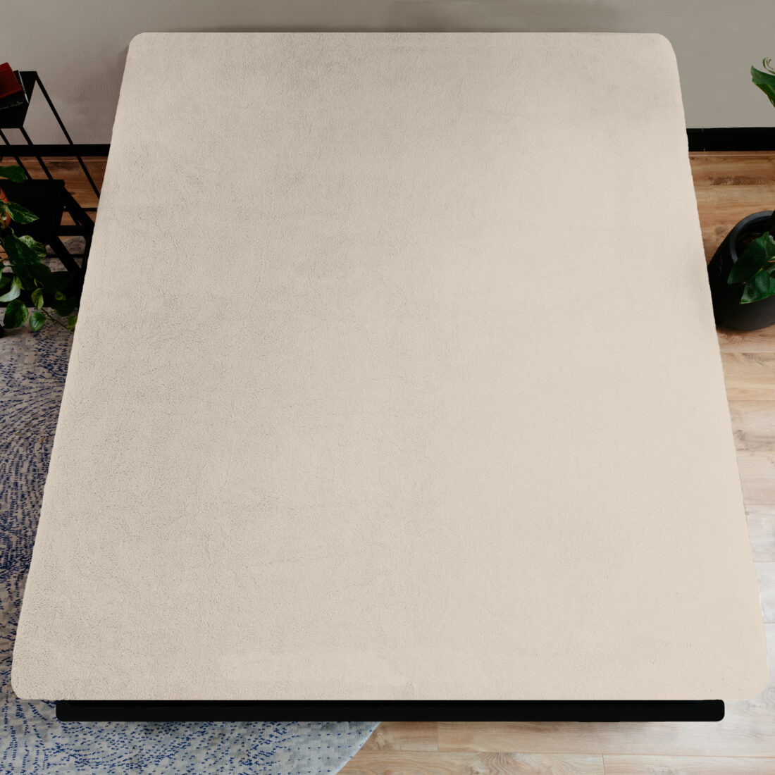 Teddy Hoeslaken Crme 180 X 200