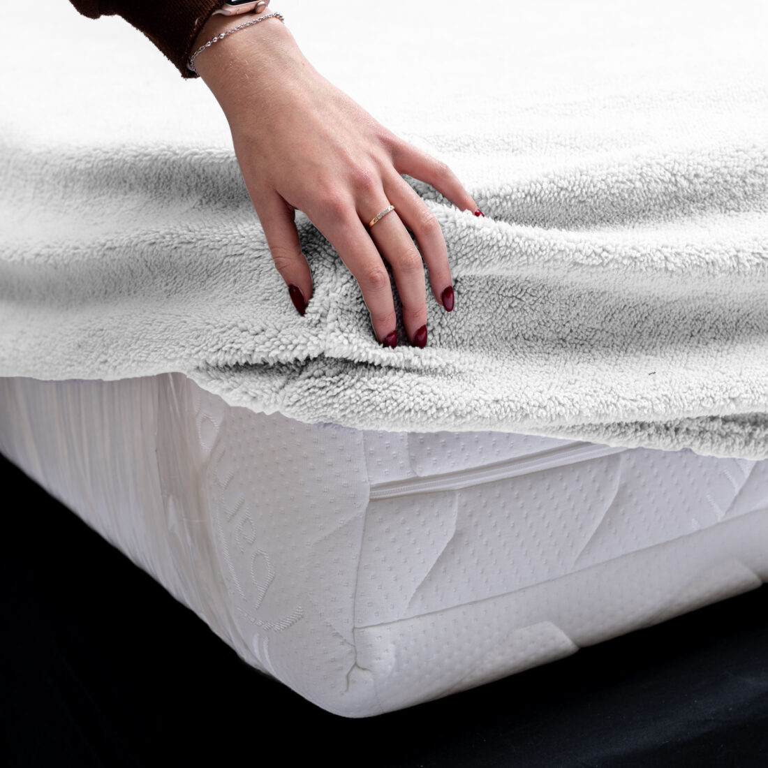 Teddy Hoeslaken Wit 160 X 200