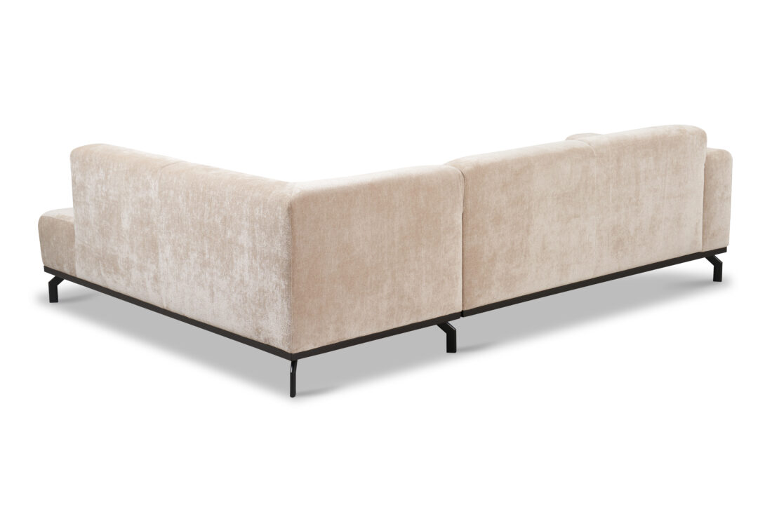 Zitcombinatie Avola 8211 2 5 Vst Links Ottomane Vst Rechts 8211 Stof Beige Aphrodite 3