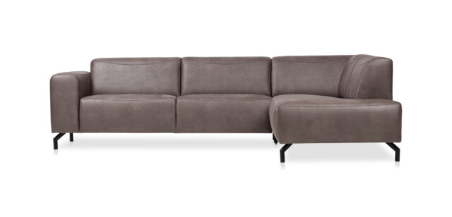 Zitcombinatie Bari 8211 2 5 Vst Links Ottomane Vst Rechts 8211 Stof Antraciet Kentucky 01