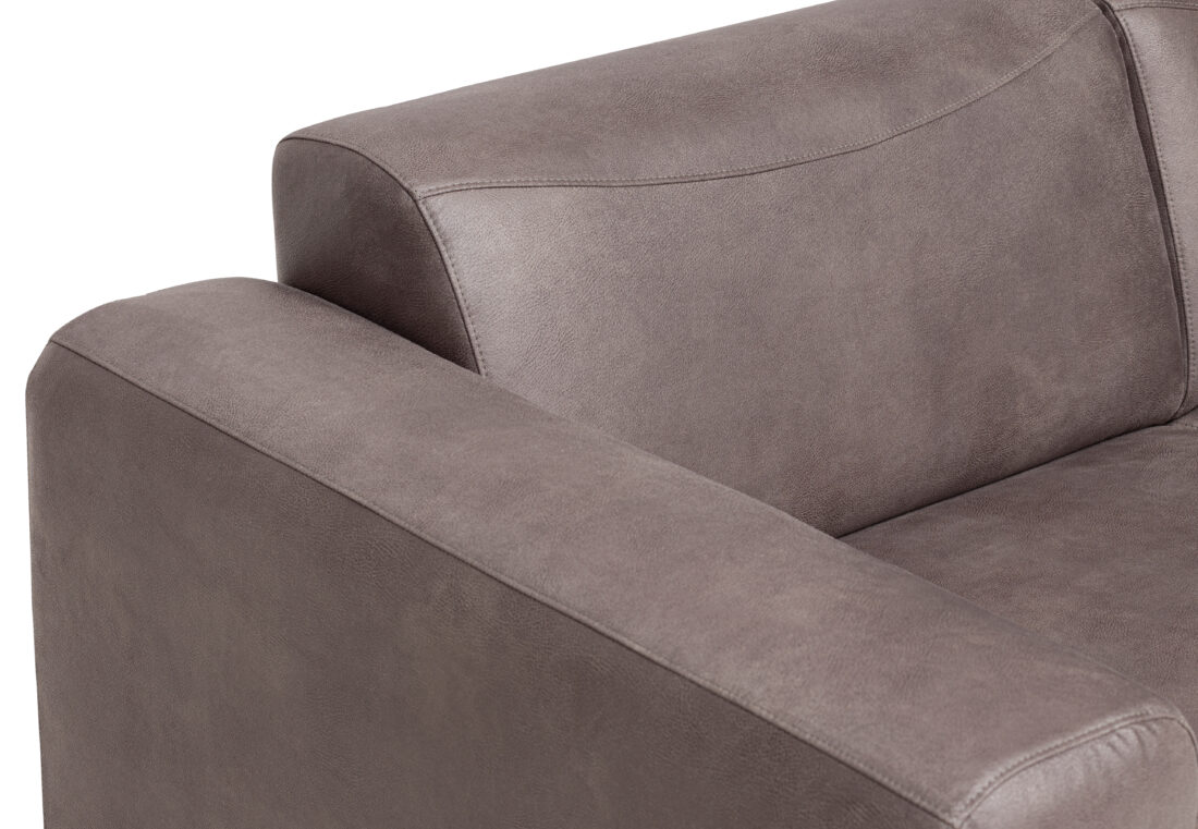 Zitcombinatie Bari 8211 2 5 Vst Links Ottomane Vst Rechts 8211 Stof Antraciet Kentucky 01