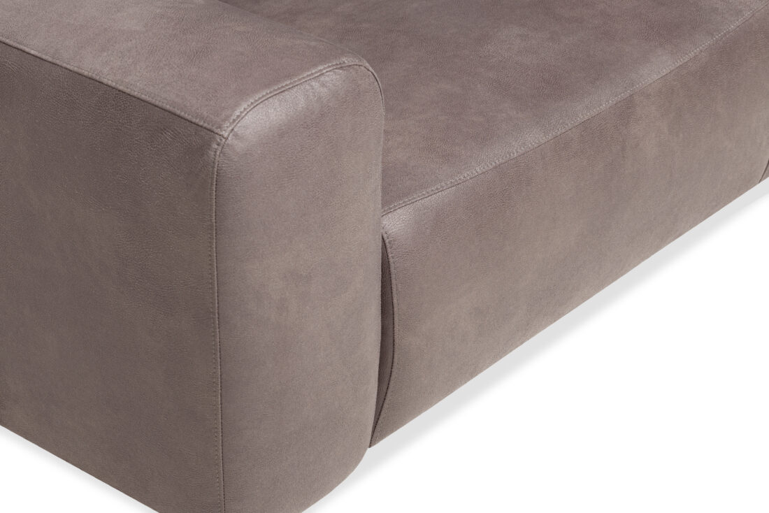 Zitcombinatie Bari 8211 2 5 Vst Links Ottomane Vst Rechts 8211 Stof Antraciet Kentucky 01