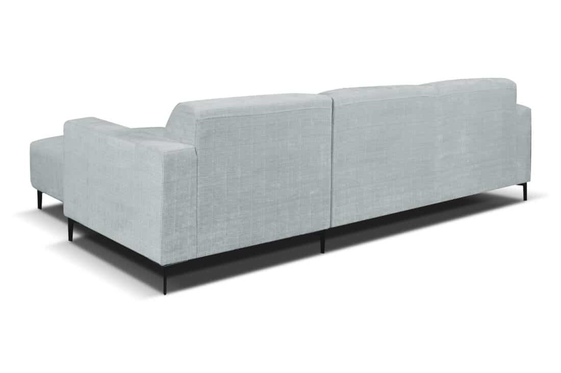 Zitcombinatie Ronald 8211 2 5 Vst Links Chaiselongue Vst Rechts 8211 Stof Lichtgrijs Cremona 81