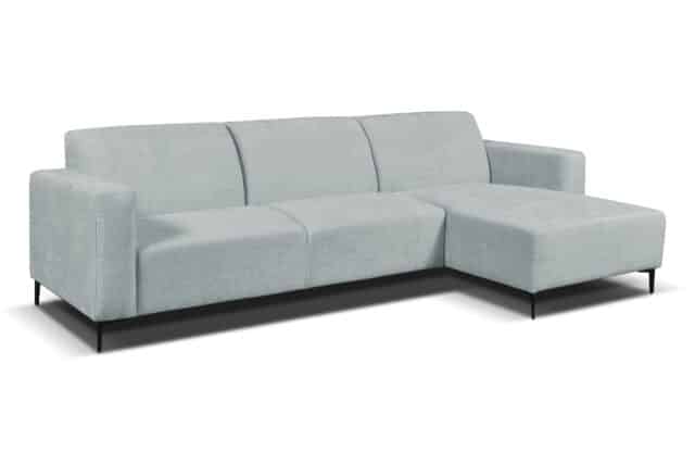 Zitcombinatie Ronald 8211 2 5 Vst Links Chaiselongue Vst Rechts 8211 Stof Lichtgrijs Cremona 81