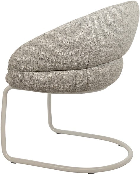 Eetkamerstoel Taylor 8211 Stof Puente Stone 09 8211 Beige Onderstel