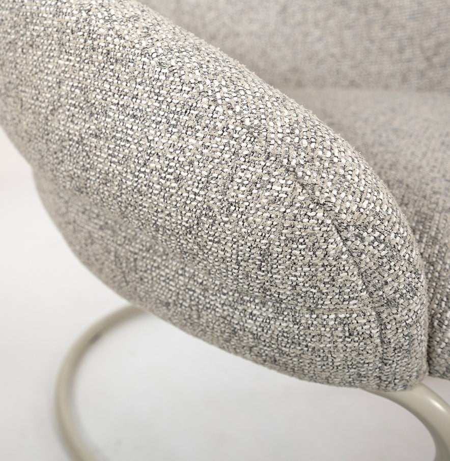 Eetkamerstoel Taylor 8211 Stof Puente Stone 09 8211 Beige Onderstel