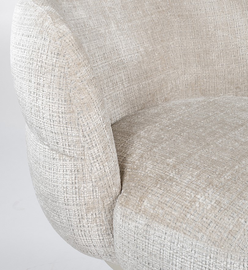 Bijzetfauteuil Jlo 8211 Beige Draaipoot 360 8211 Cremona 8211 Taupe 04